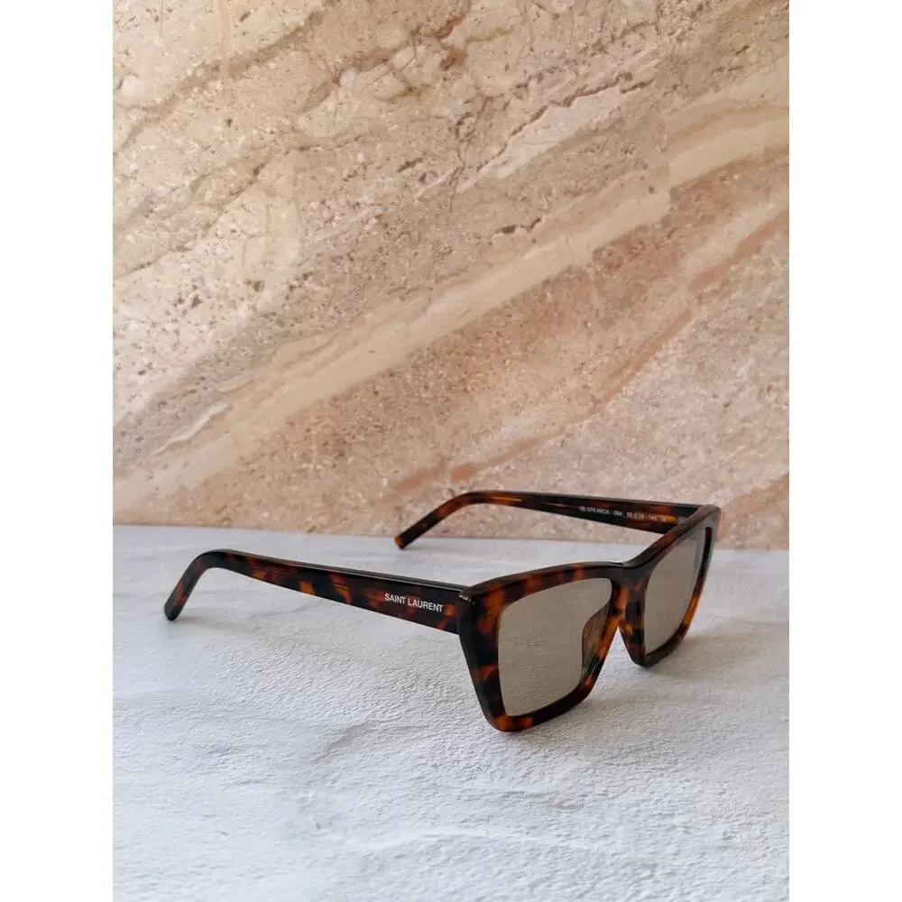 NEW Saint Laurent SL276 Mica Sunglasses in Havana Brown